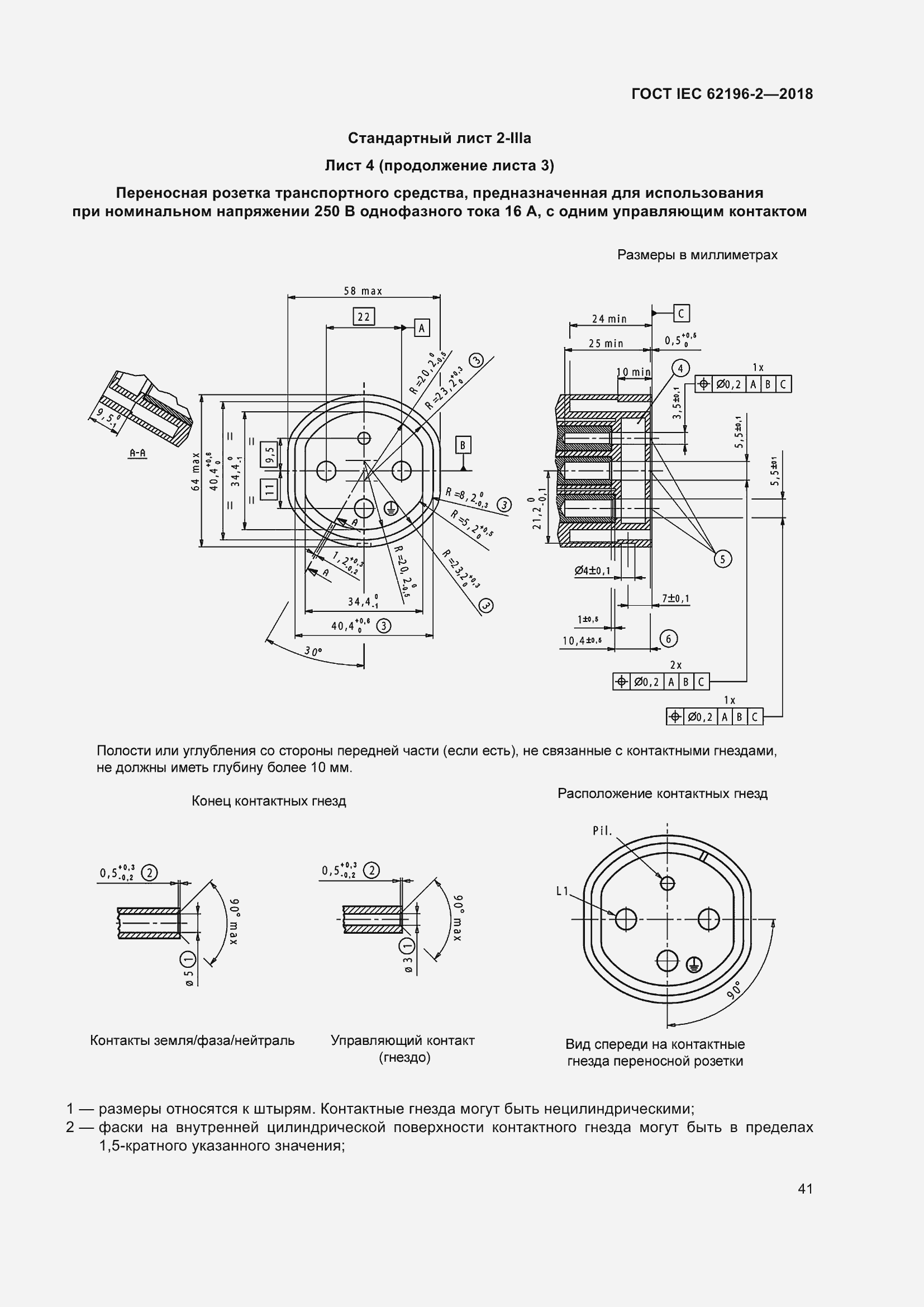 ���� IEC 62196-2-2018. �������� 45