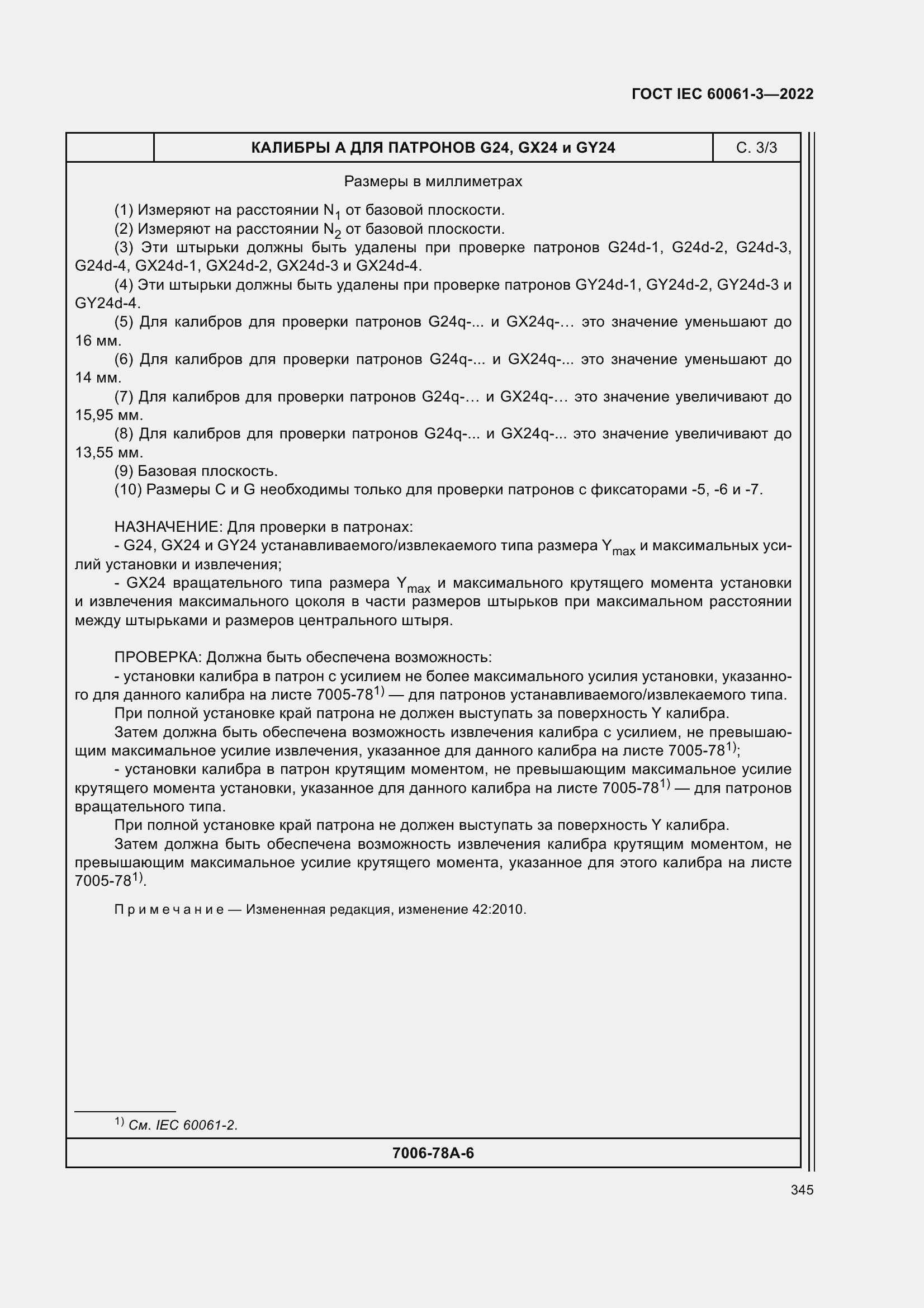 ���� IEC 60061-3-2022. �������� 365