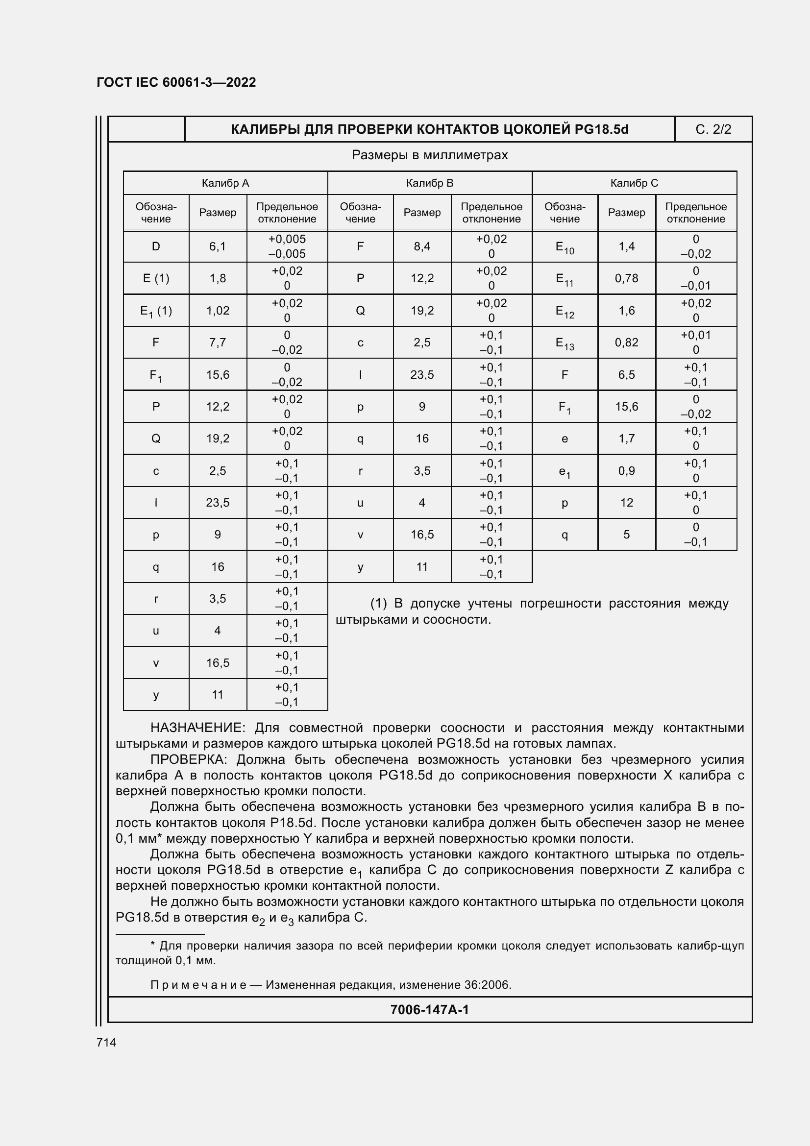 ���� IEC 60061-3-2022. �������� 734
