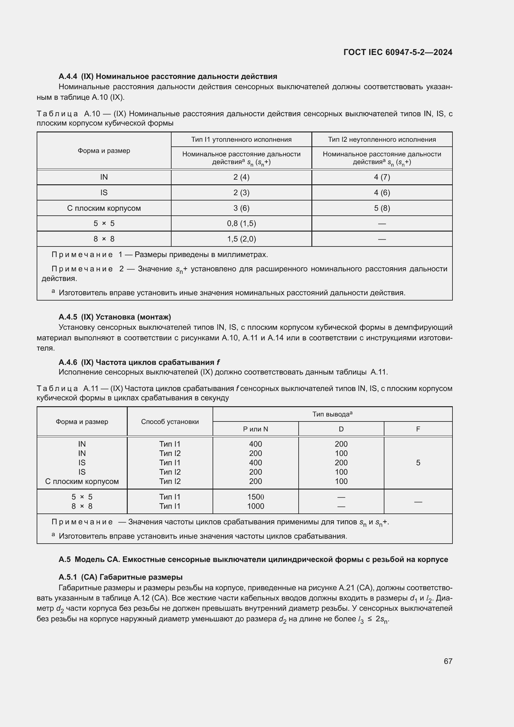 ���� IEC 60947-5-2-2024. �������� 73