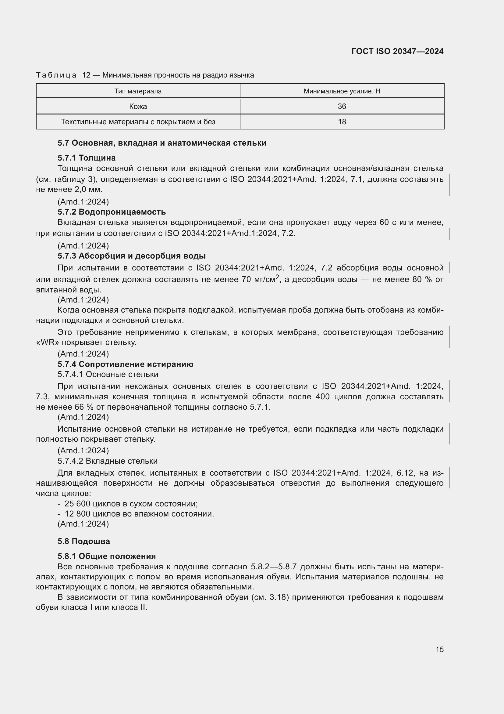 ���� ISO 20347-2024. �������� 22