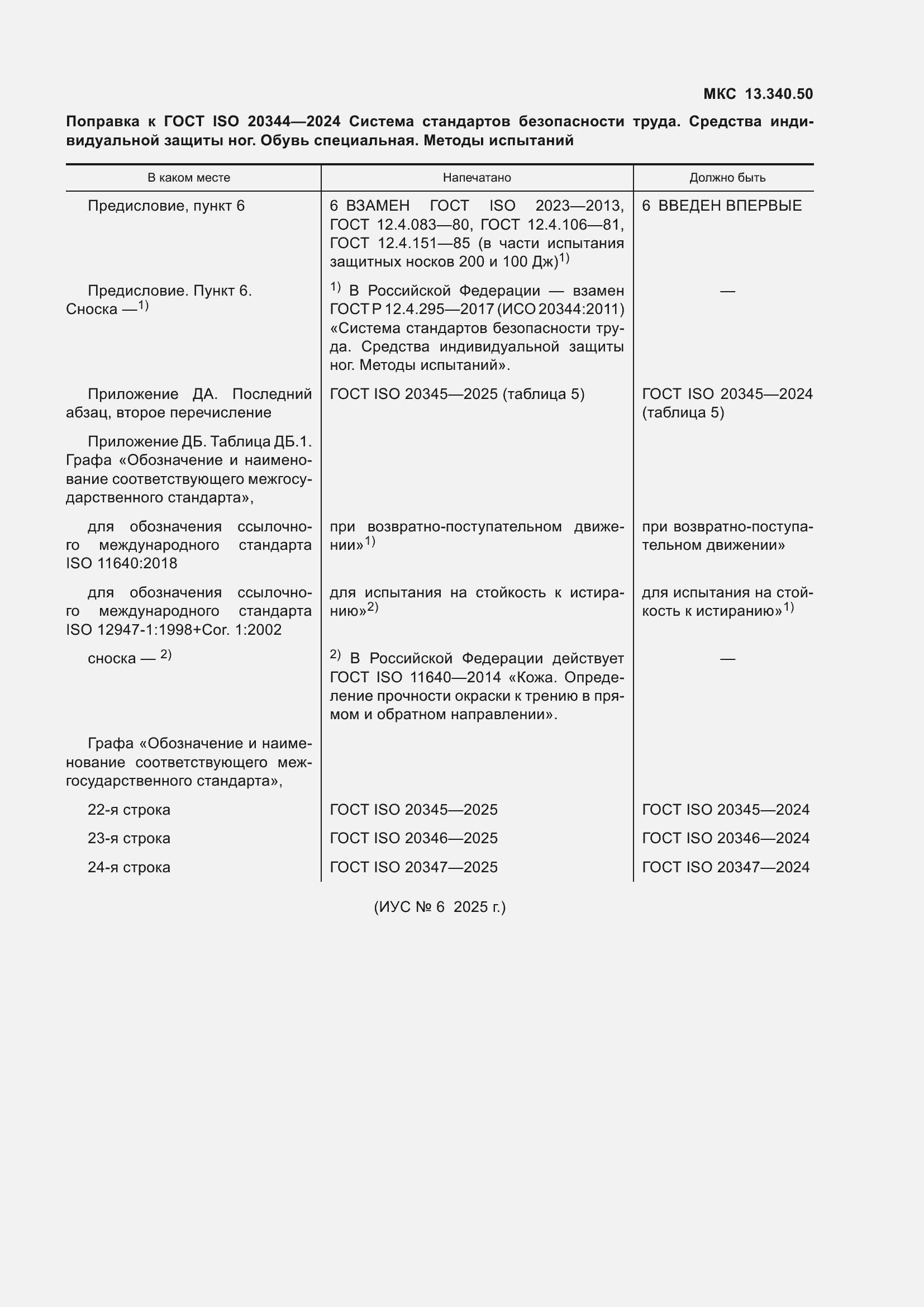 �������� � ���� ISO 20344-2024