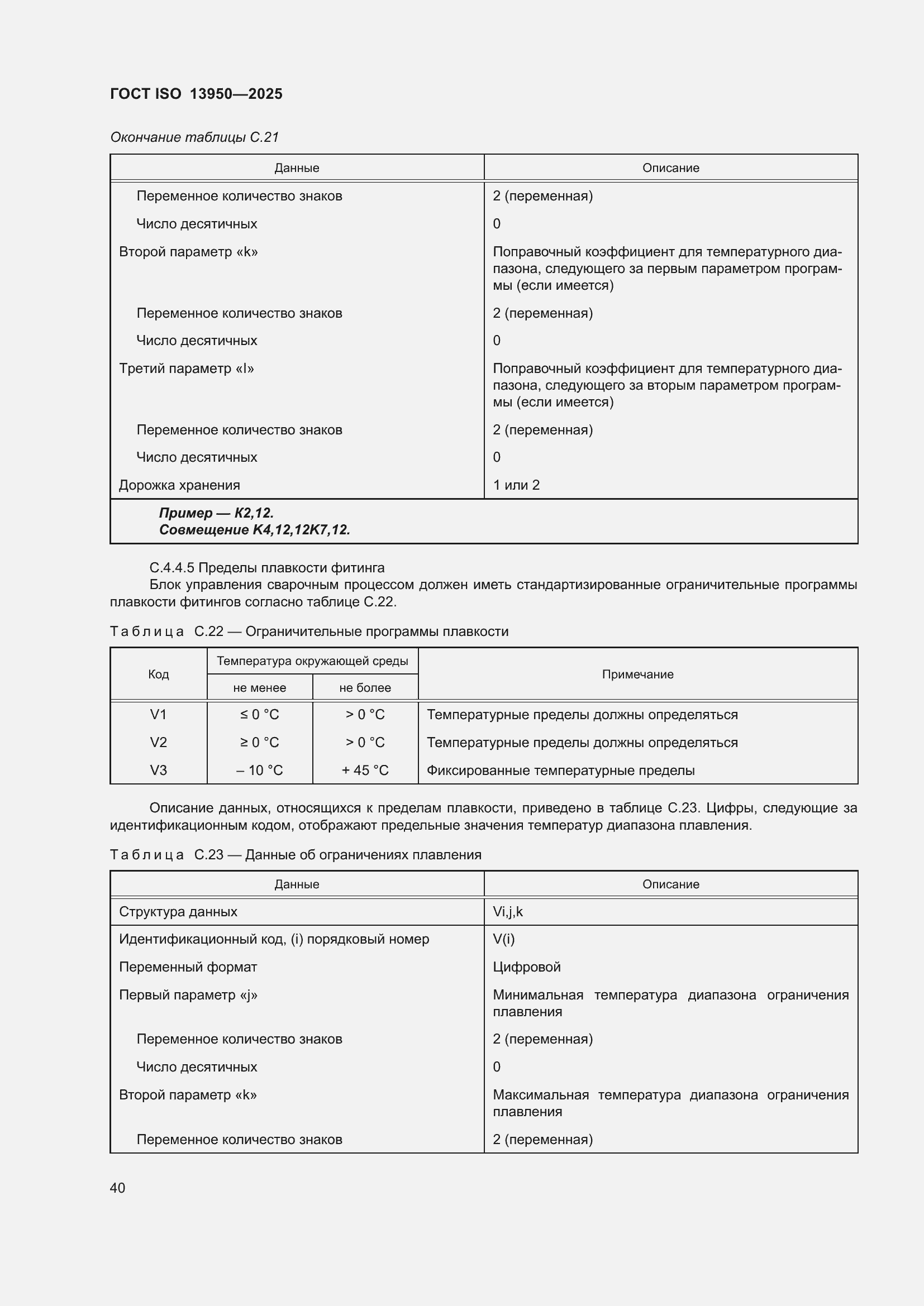 ���� ISO 13950-2025. �������� 45
