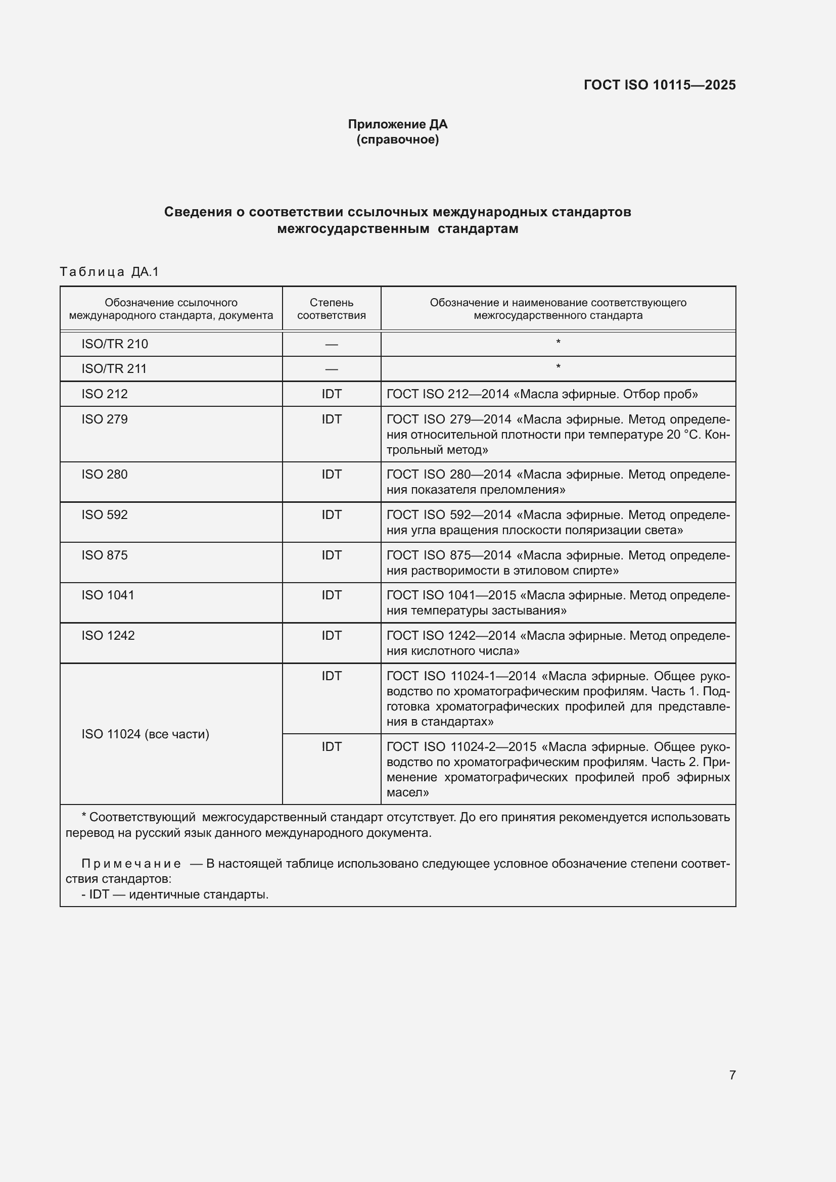 ���� ISO 10115-2025. �������� 11