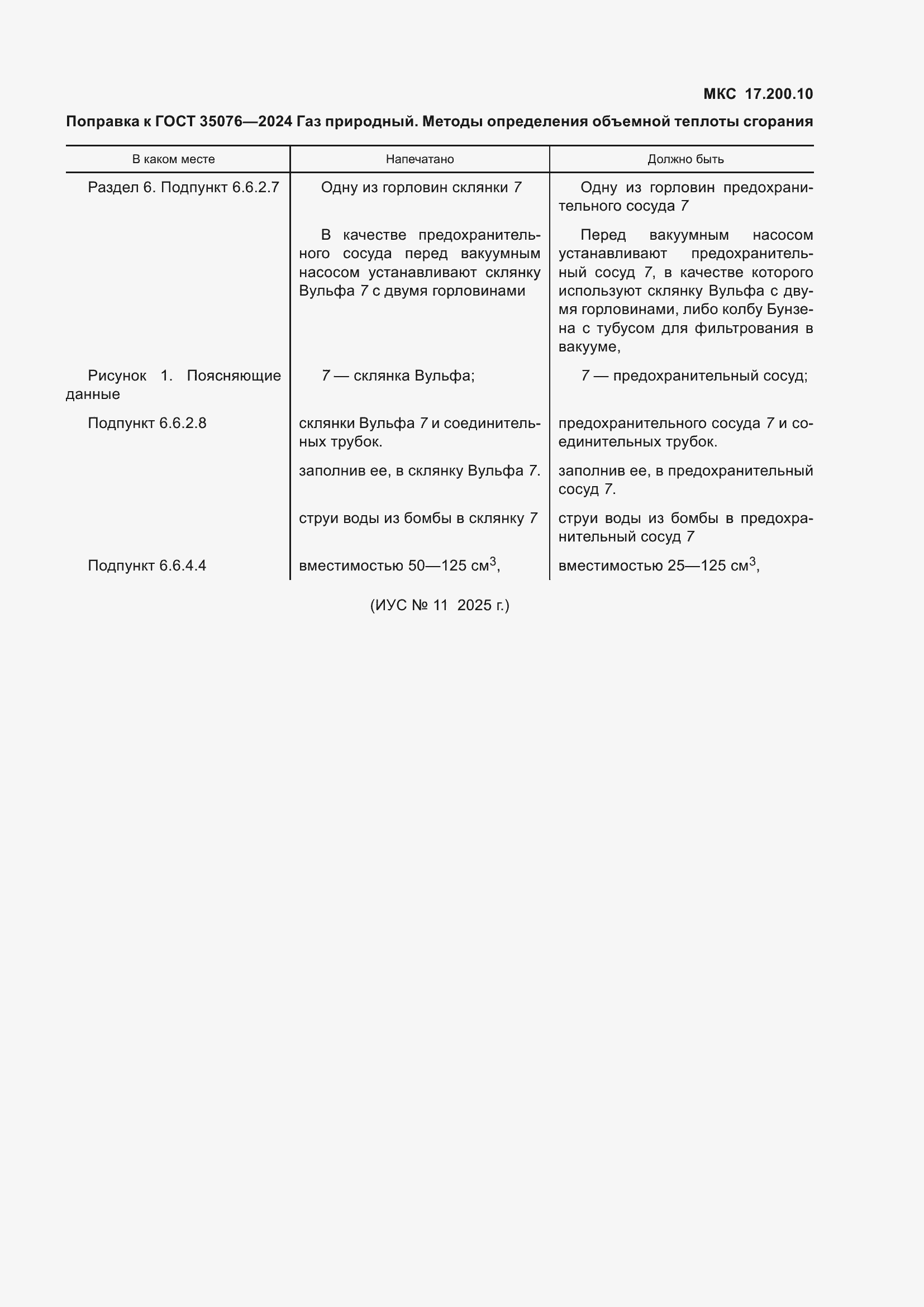 Поправка к ГОСТ 35076-2024