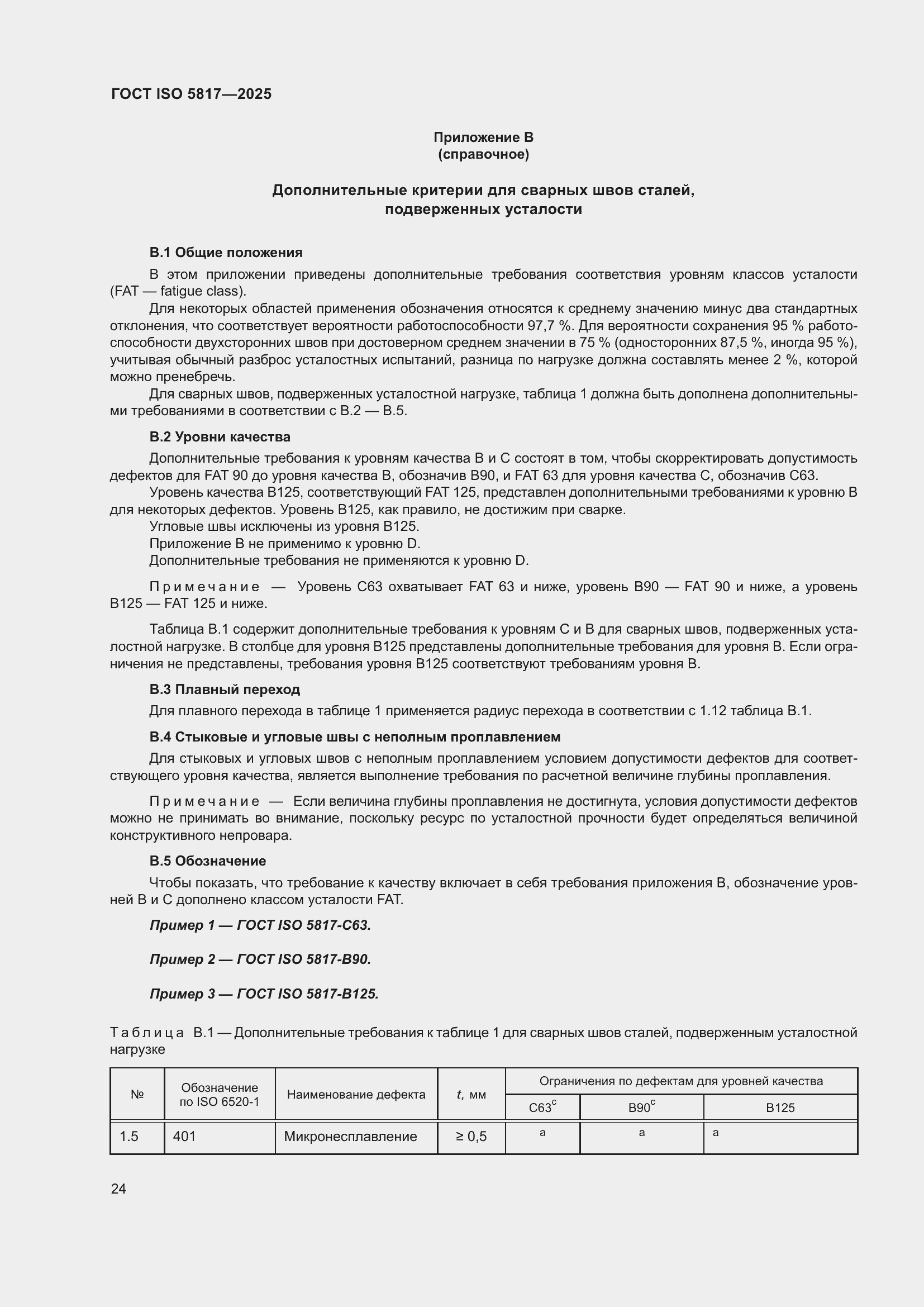���� ISO 5817-2025. �������� 30