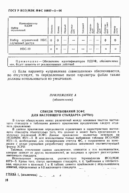 ���� � ���/��� ��� 10607-5-94. �������� 20